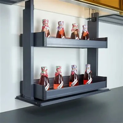 Bwyty Smart Cegin Alwminiwm Alloy Cegin Cabinet Lifft